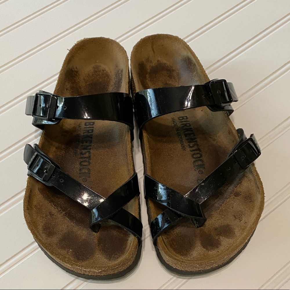 Birkenstock Mayari Black Patent Size 36